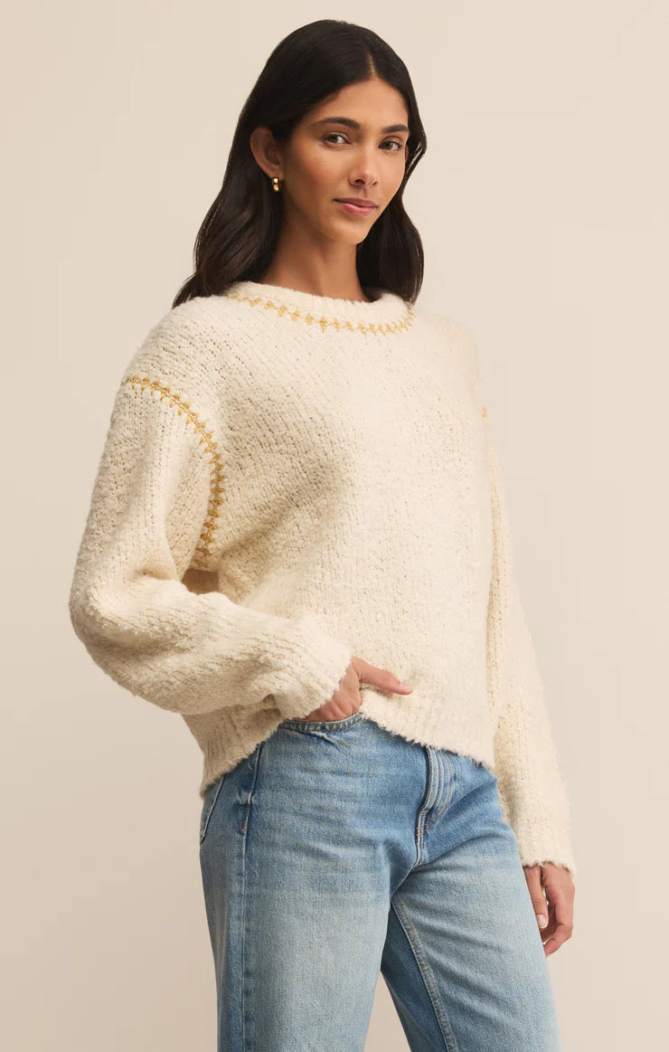 Z Supply Romnie Whipstitch Sweater