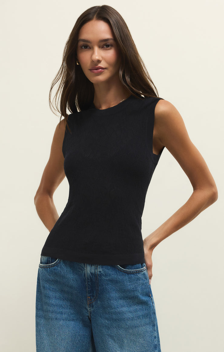 Z Supply Tibi Mesh Tank