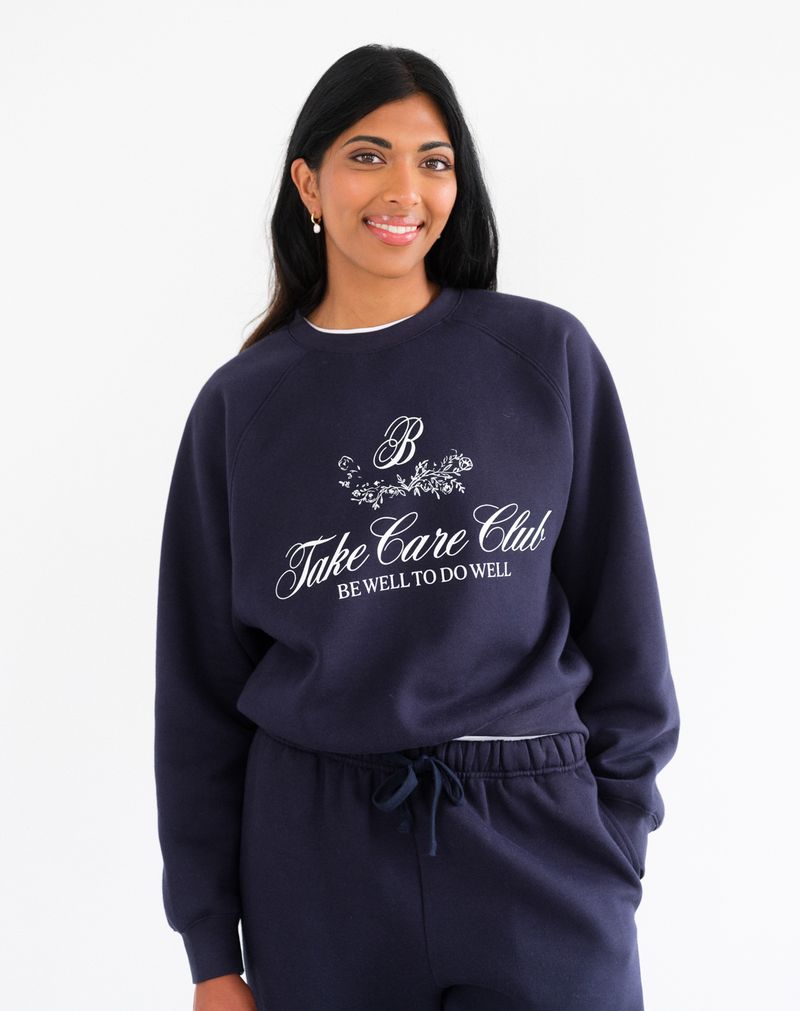 Brunette The Label Take Care Perfect Crew