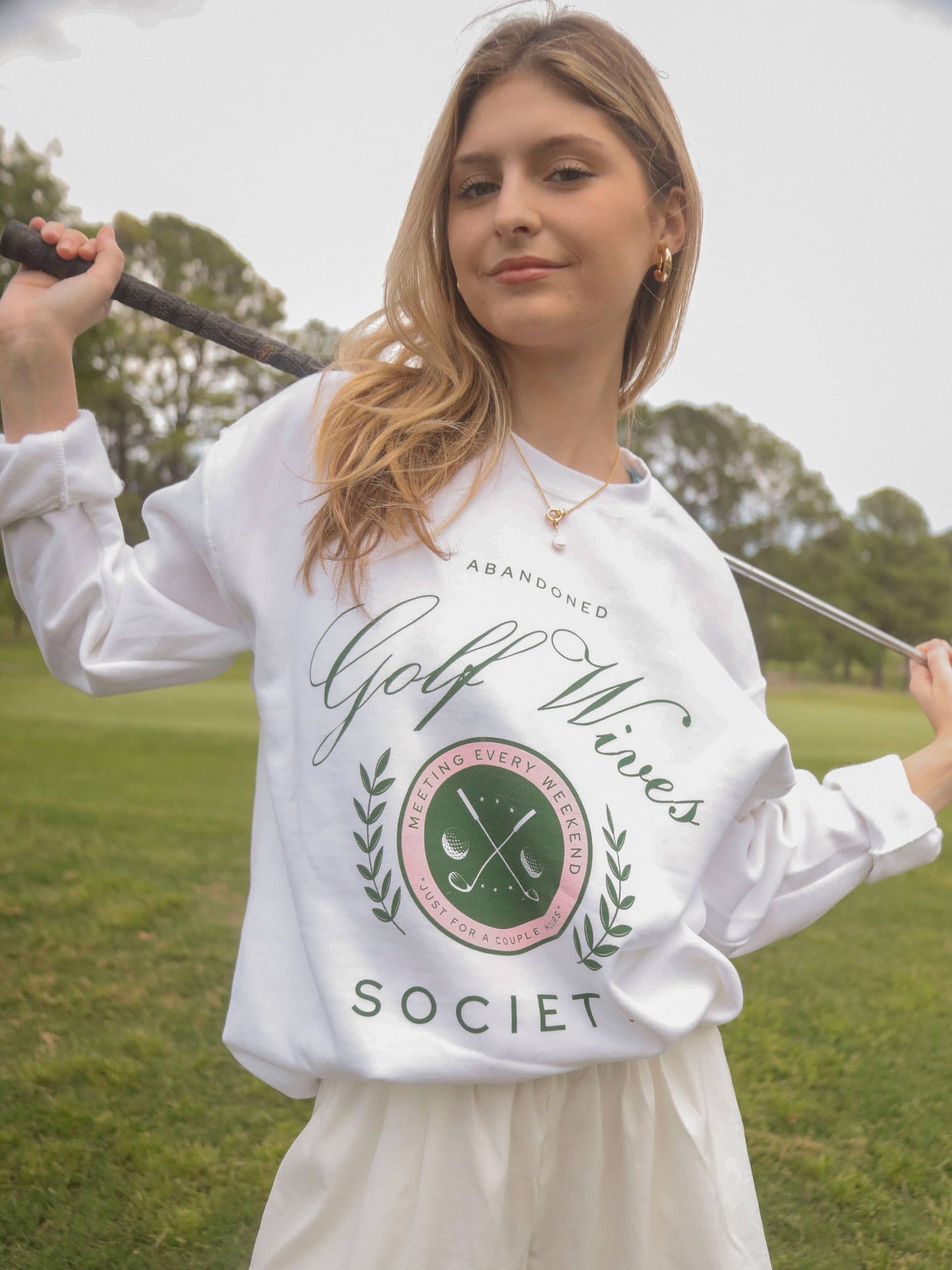 Friday + Saturday Abandoned Golf Wives Sweater