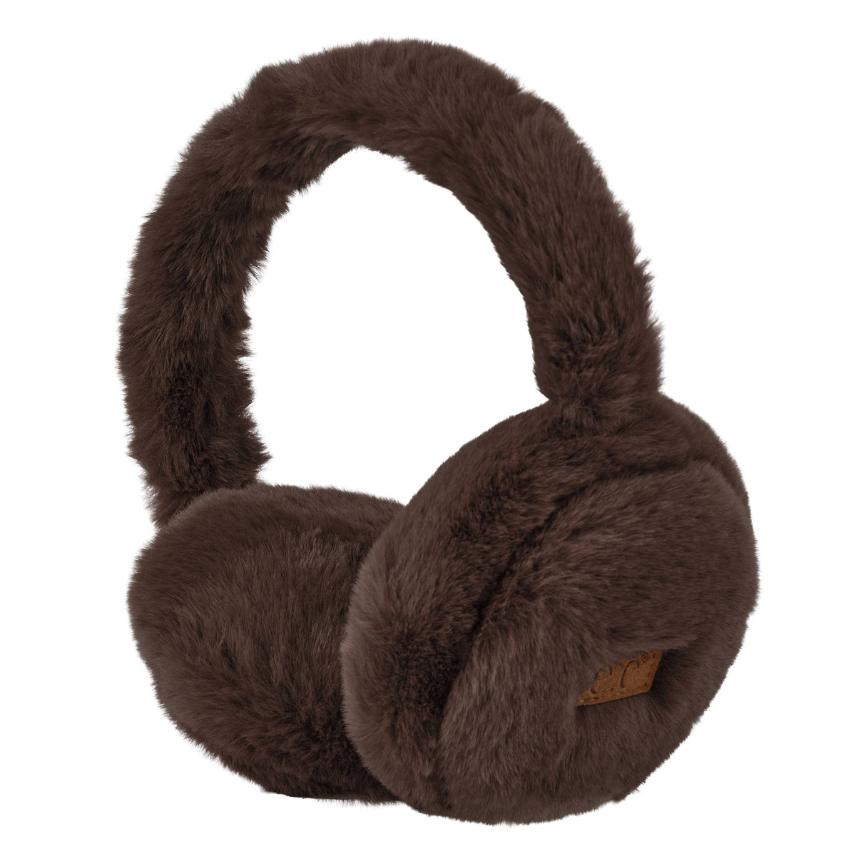 Faux Fur Warm Earmuff: Brown