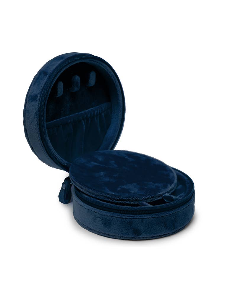 Living Royal Velvet Jewelry Zip Case Puppy Pals