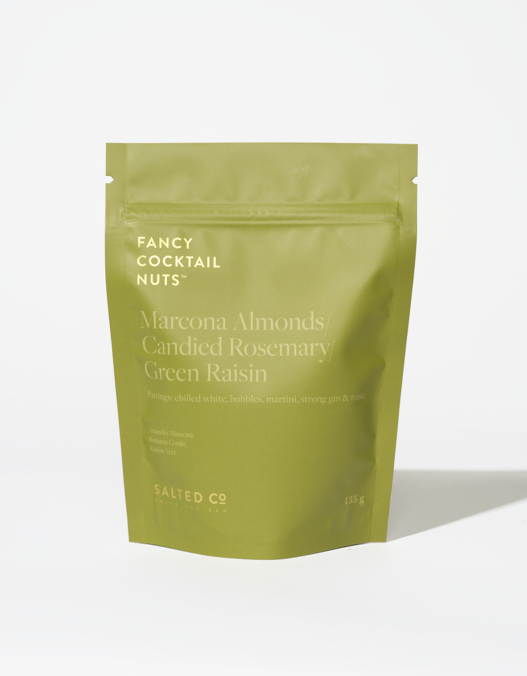 Marcona almonds, Candied Rosemary & Raisin