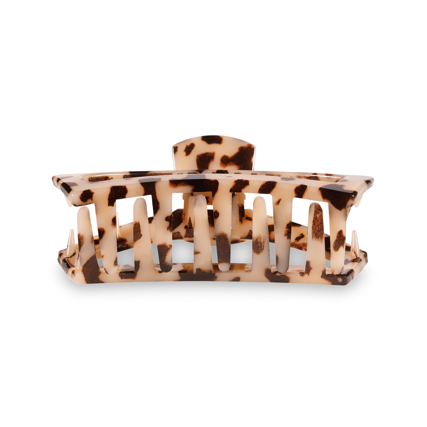 Teleties Open Hair Clip Medium Blonde Tortoise