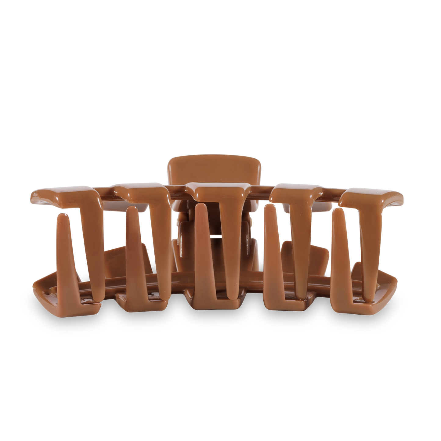 Teleties Open Caramel Large Hair Clip