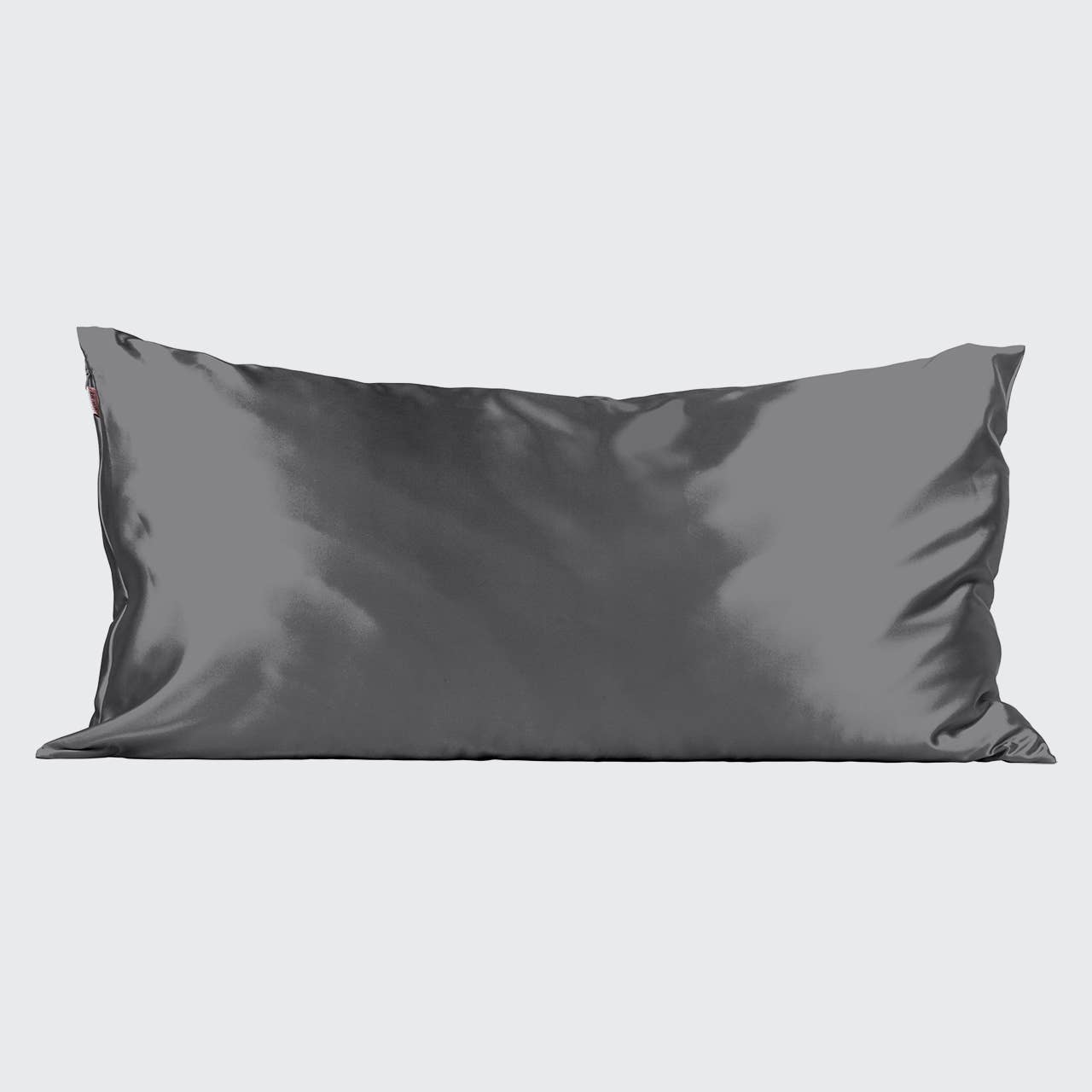 Kitsch Satin King Pillowcase Charcoal