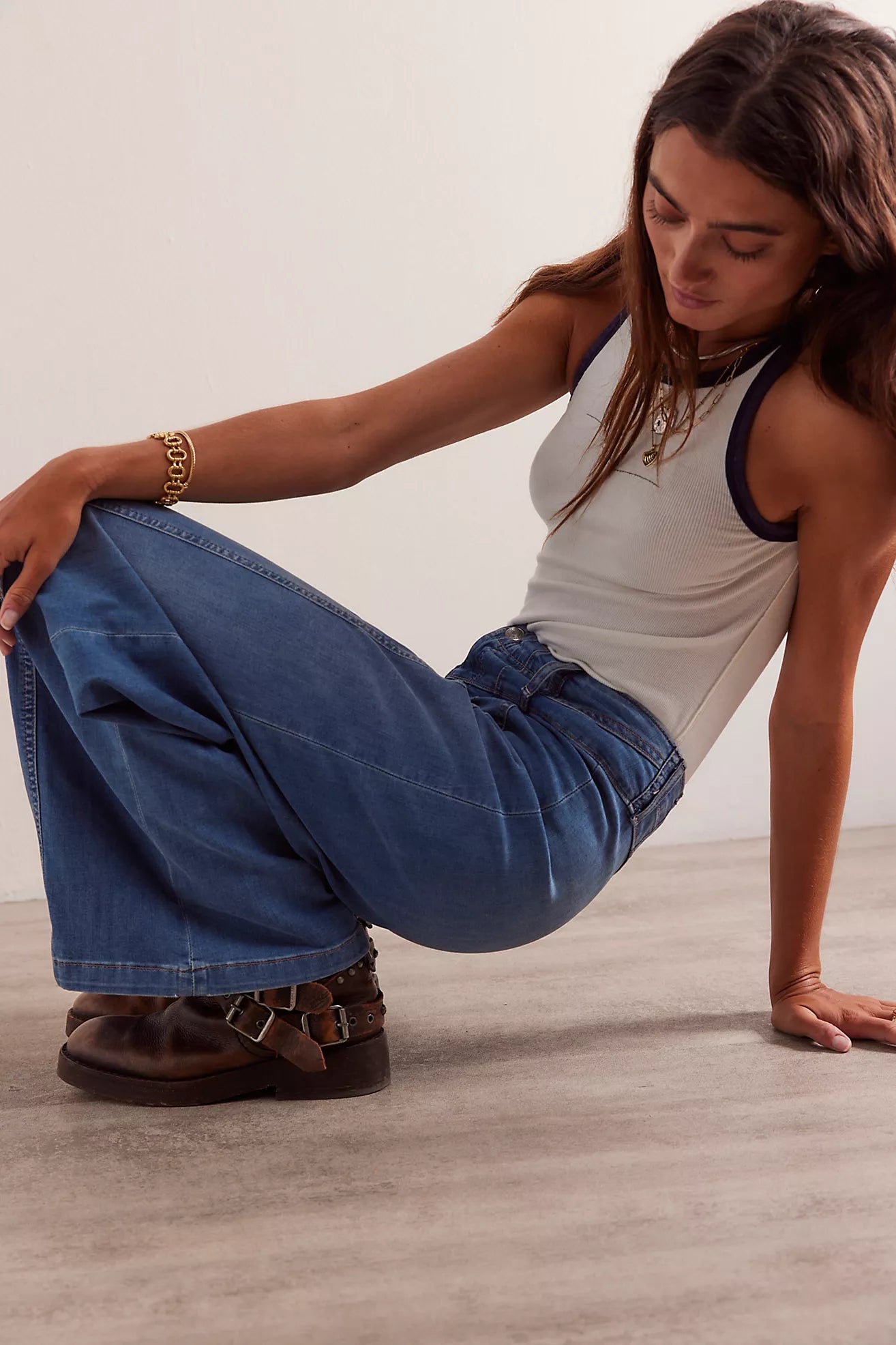 Free People Libre Wide Leg Jeans