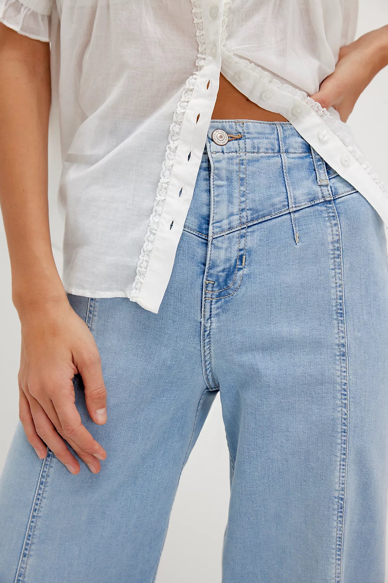 Free People Libre Wide Leg Jeans