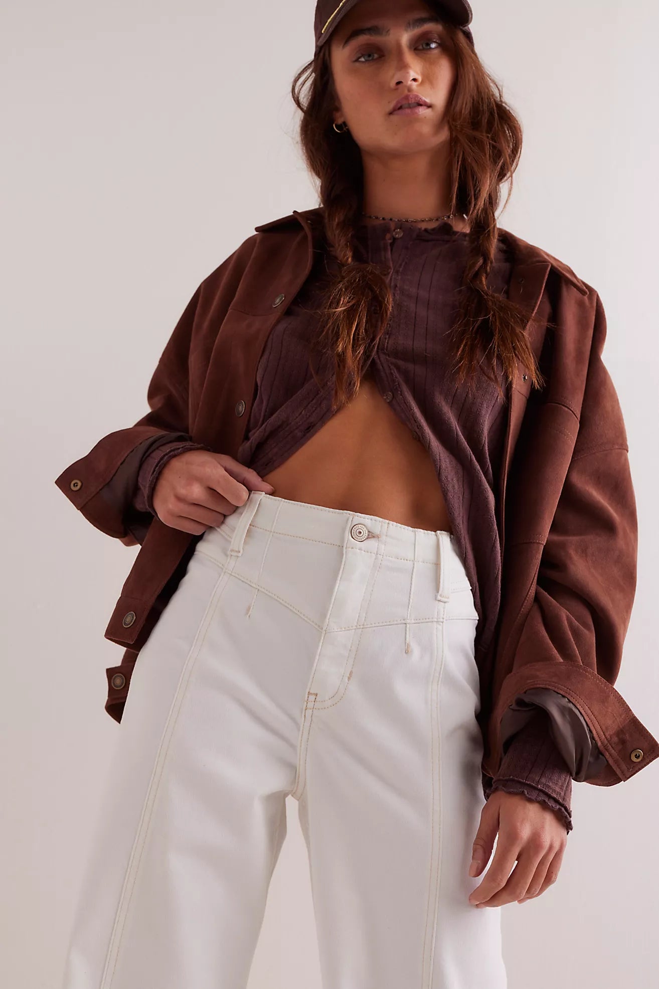 Free People Libre Wide Leg Denim Jeans