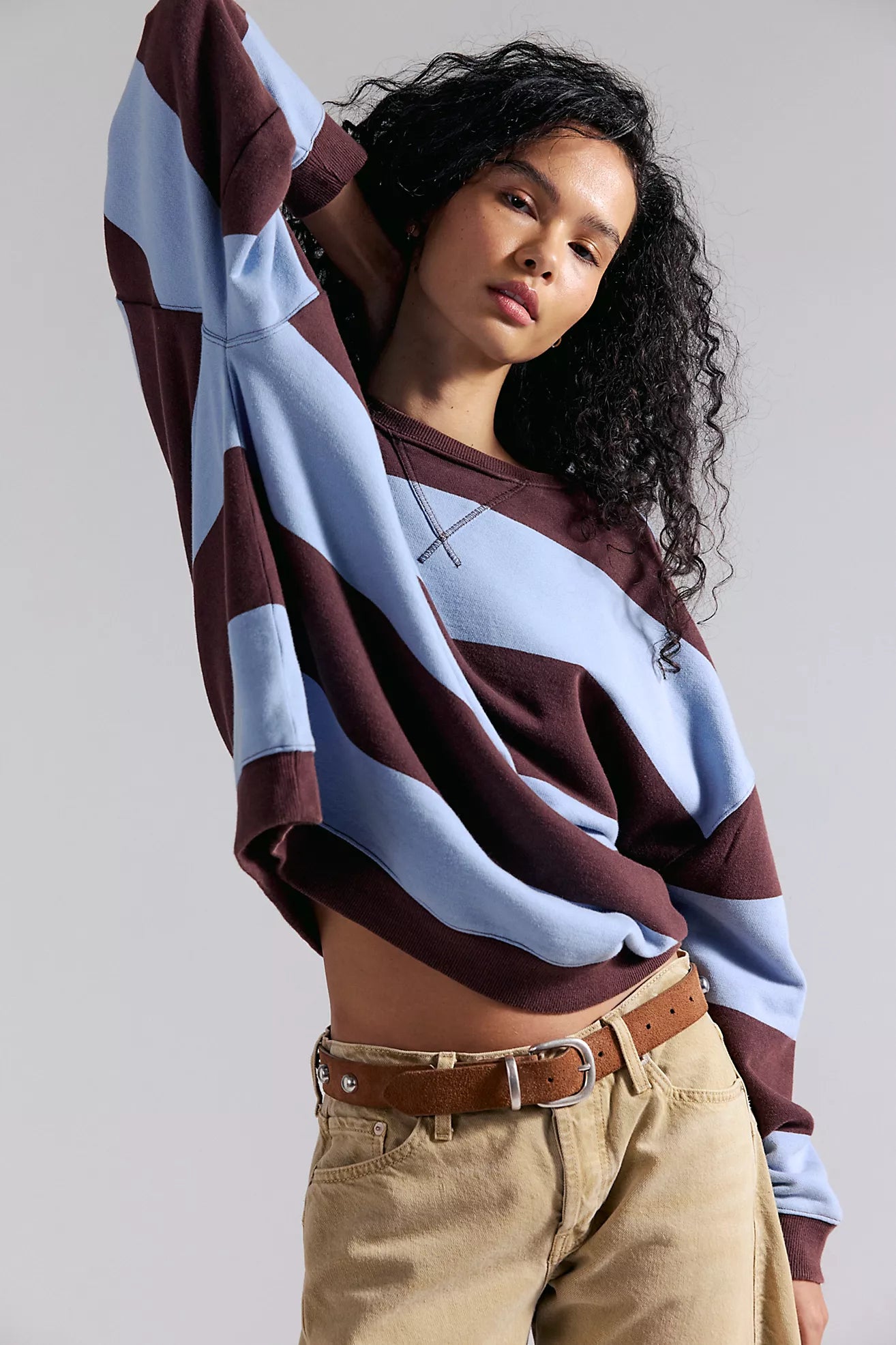 Free People Classic Stripe Crew