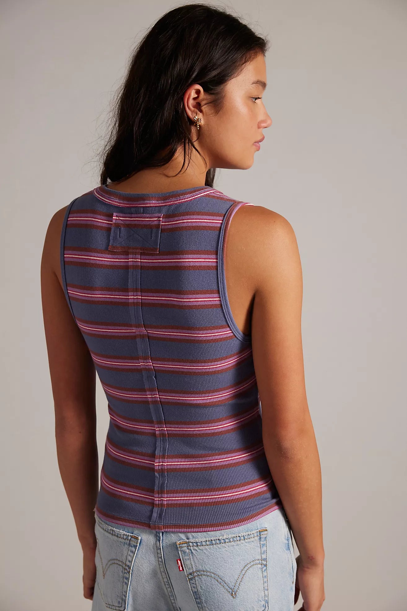 Free People Jamie Henley Striped Tank