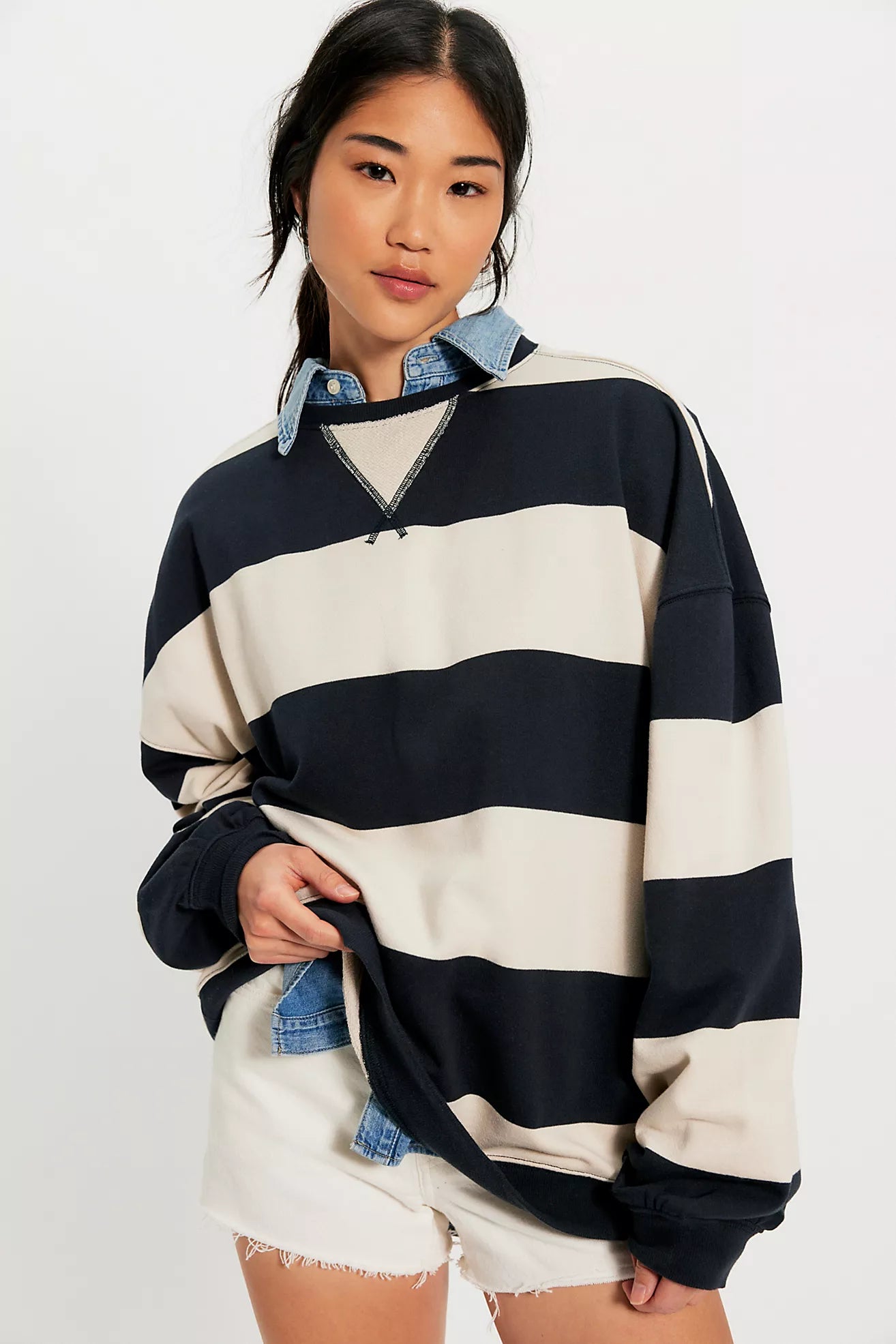 Free People Classic Crew Wide