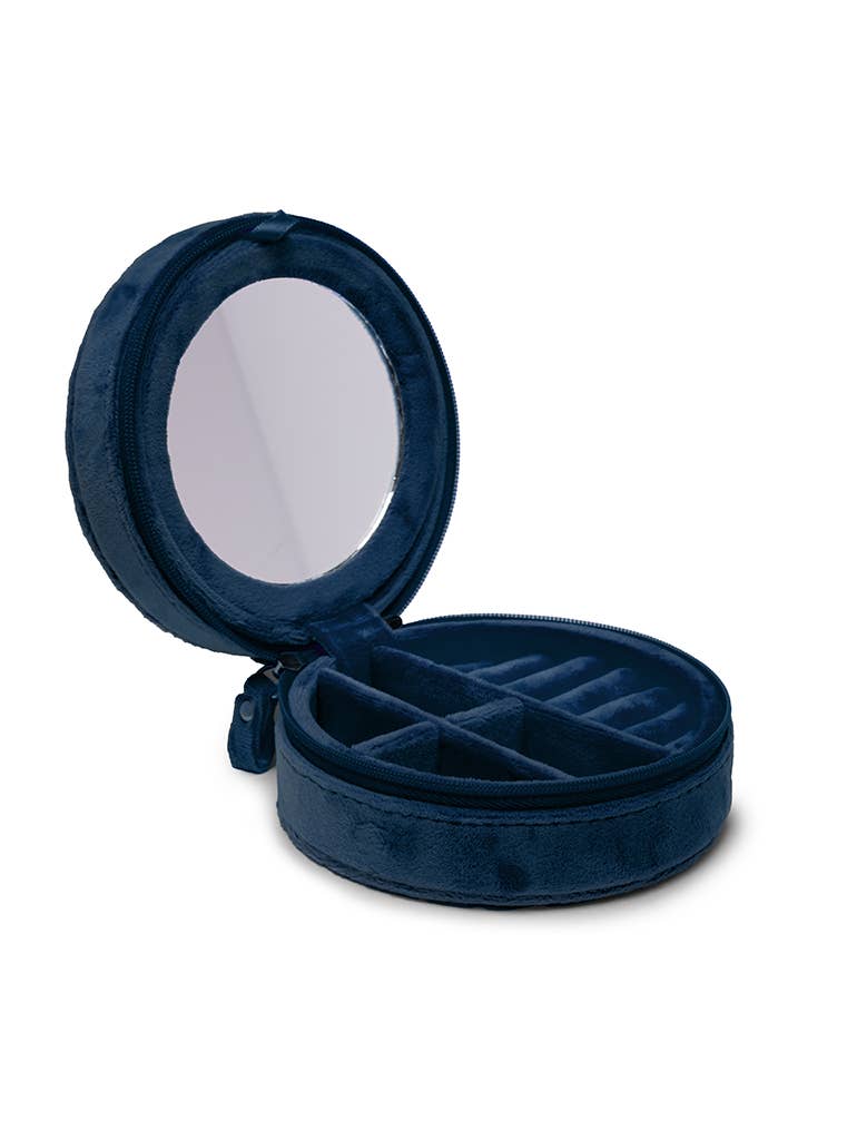 Living Royal Velvet Jewelry Zip Case Puppy Pals