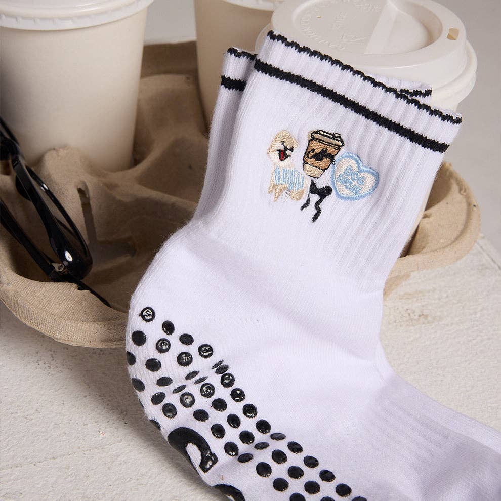 Souls. x Love Leo Dog Mom Grip Socks