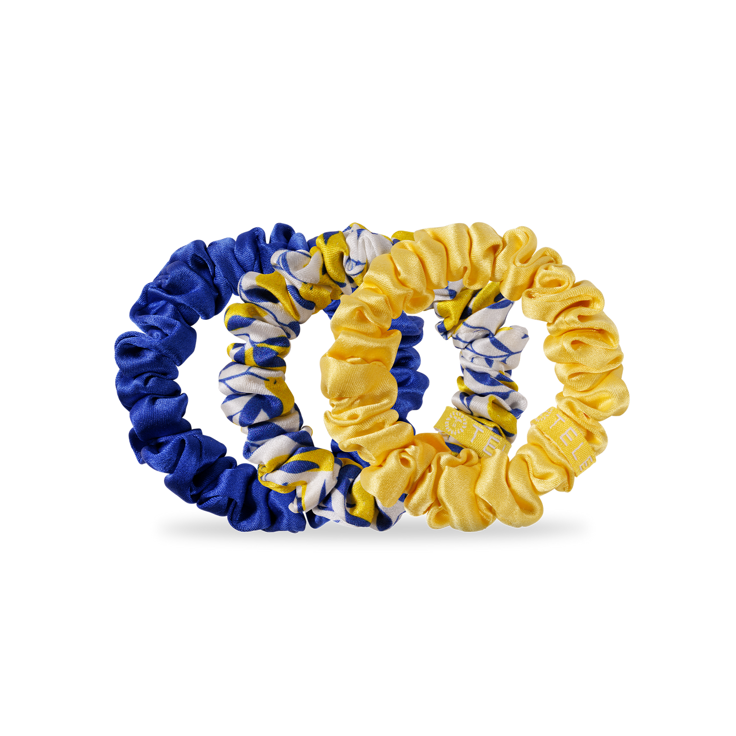 Silk Hair Scrunchie | Small | Limoncello