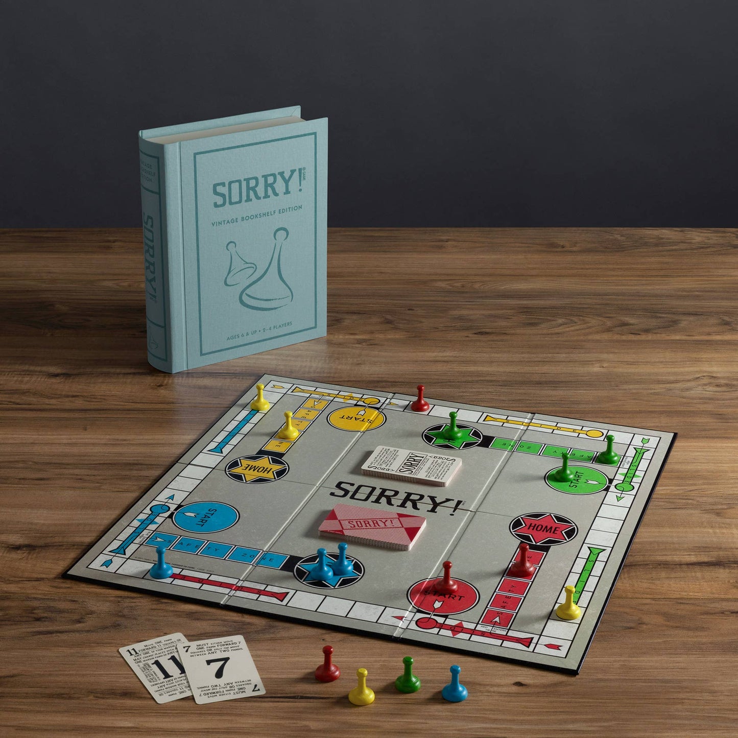 Sorry! Vintage Bookshelf Board Game
