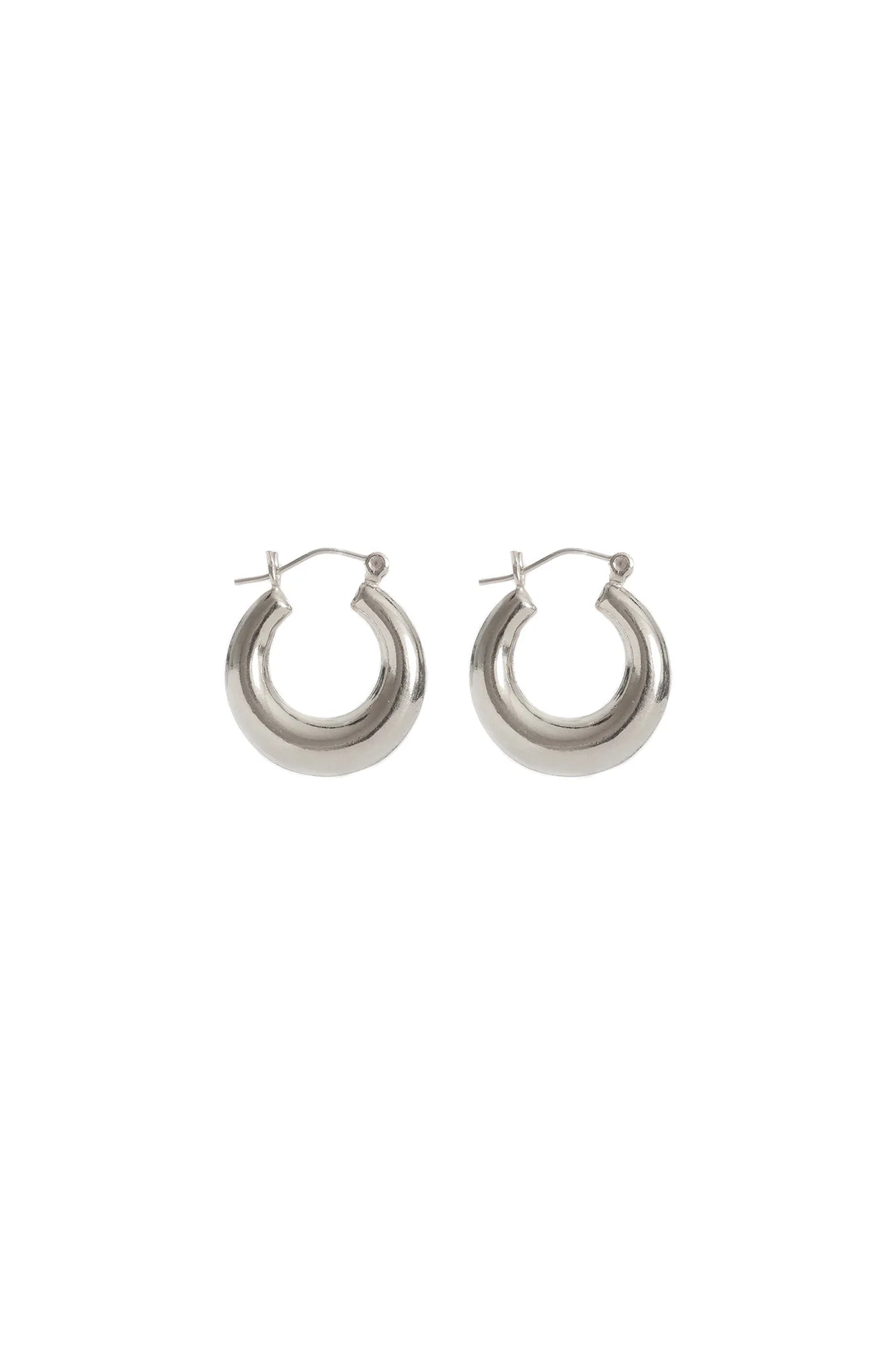 Lisbeth Hailey Silver Hoops