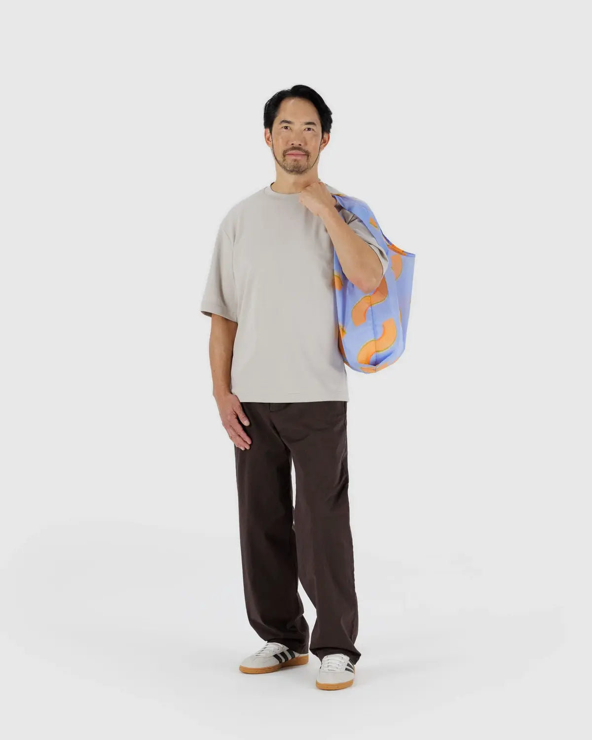 Baggu Standard Cantaloupe Blue