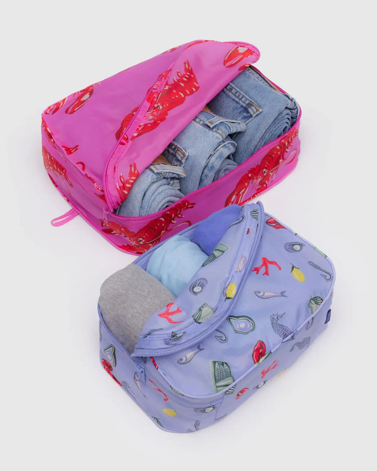 Baggu Packing Cube Set Sea Creatures