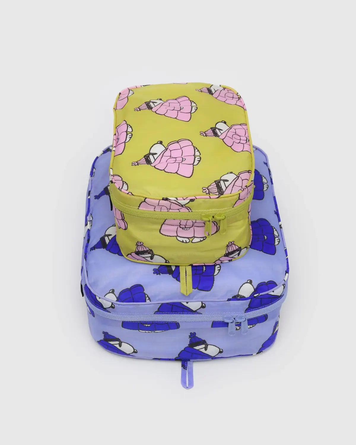 Baggu Packing Cubes Puffer Snoopy