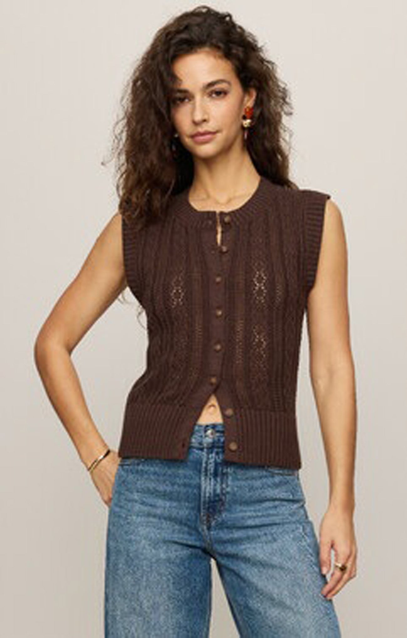 Z Supply Cabot Crochet Vest