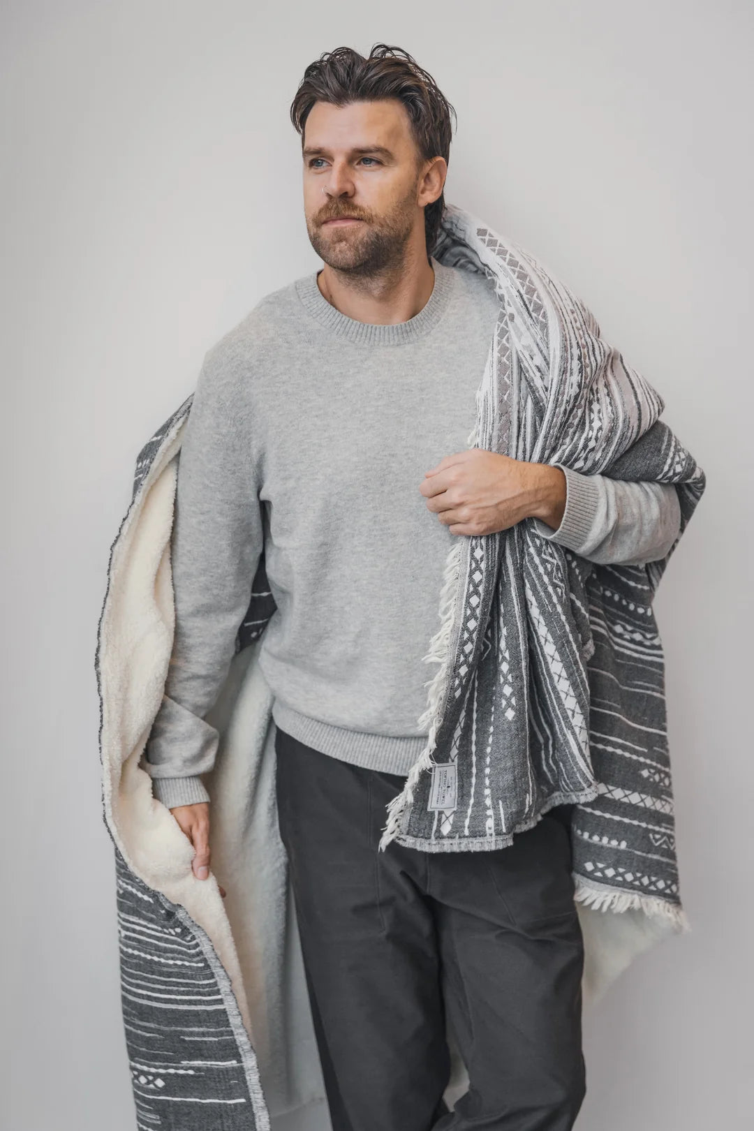 Tofino Towel The Chara Fleece Lined Throw