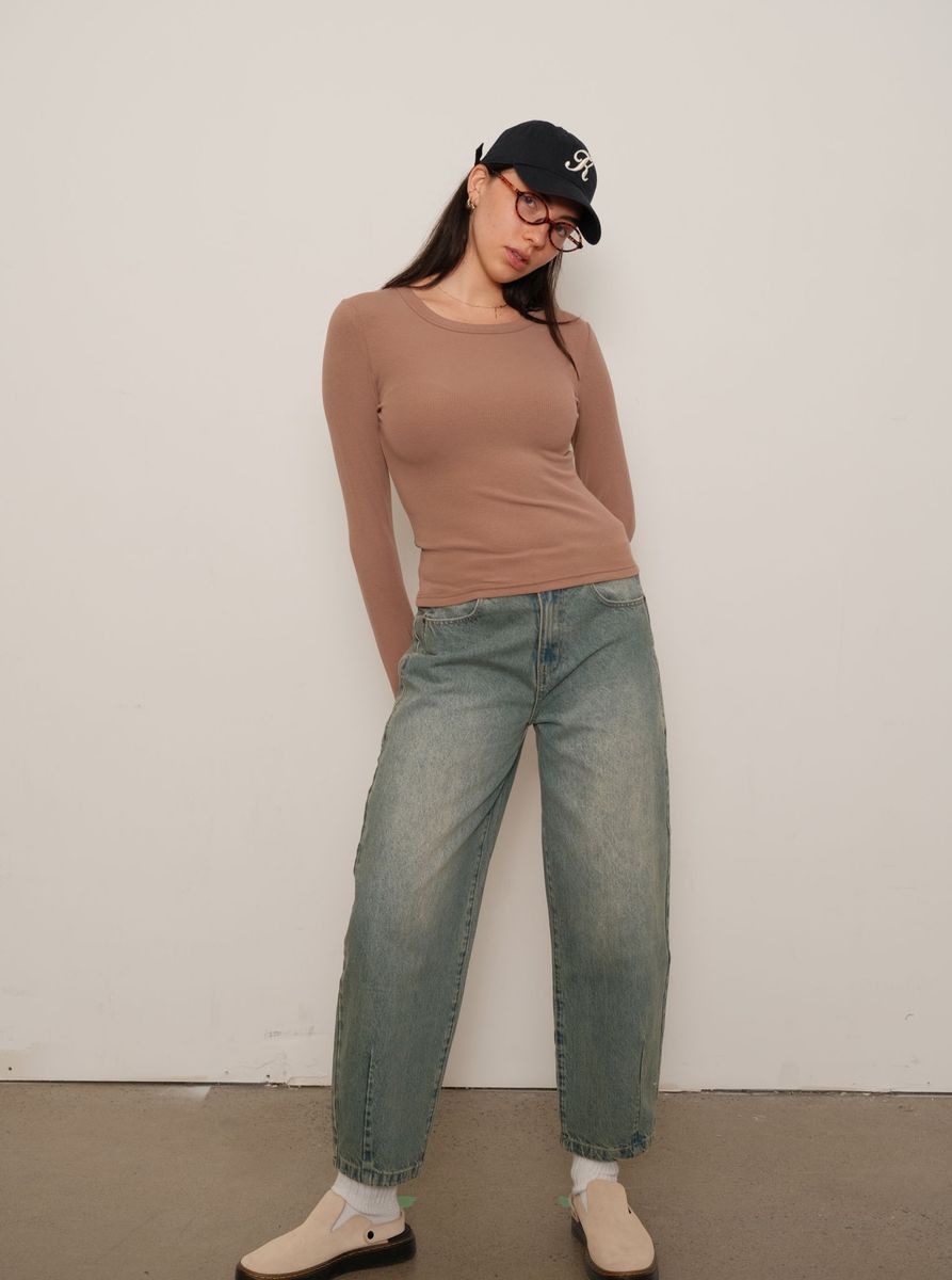Kuwalla Jacqueline Barrel Leg Jeans