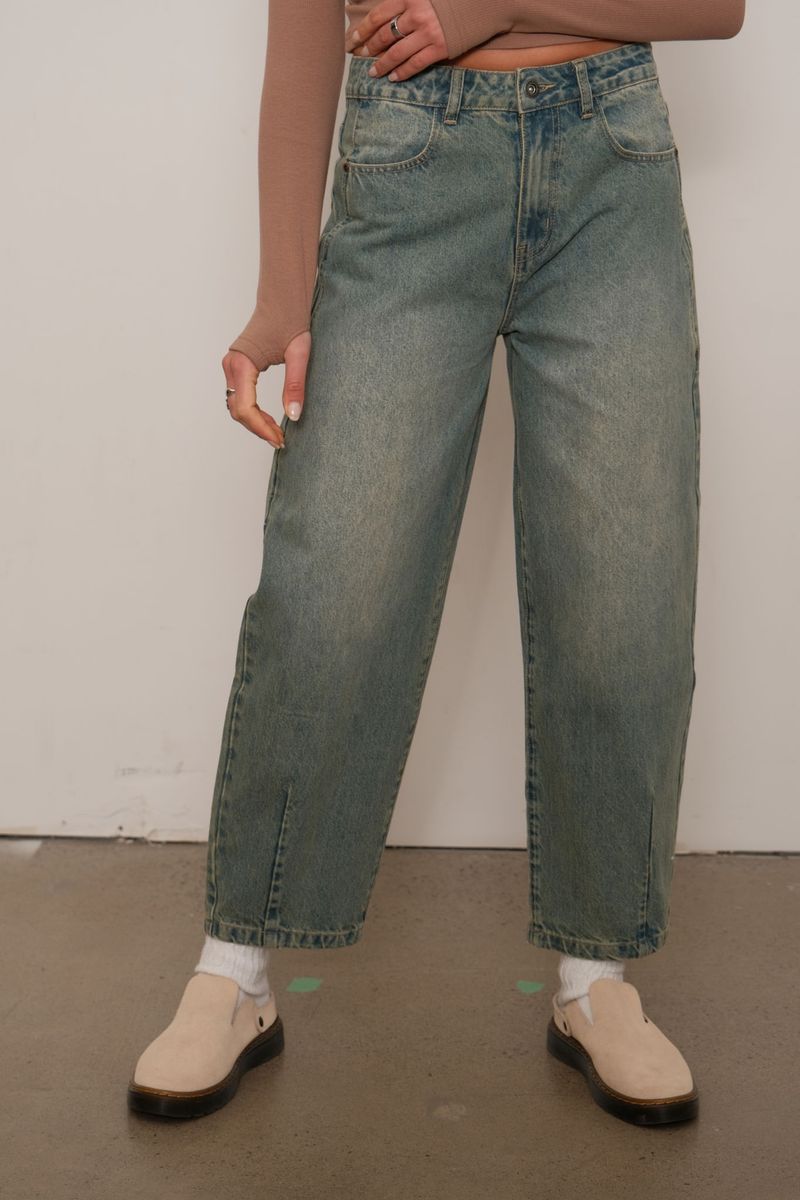 Kuwalla Jacqueline Barrel Leg Jeans