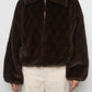 Kuwalla Illusionist Faux Fur Bomber