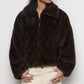 Kuwalla Illusionist Faux Fur Bomber