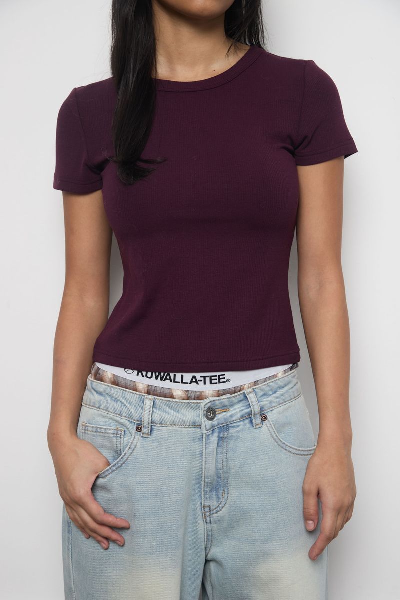 Kuwalla Plush Rib Tee