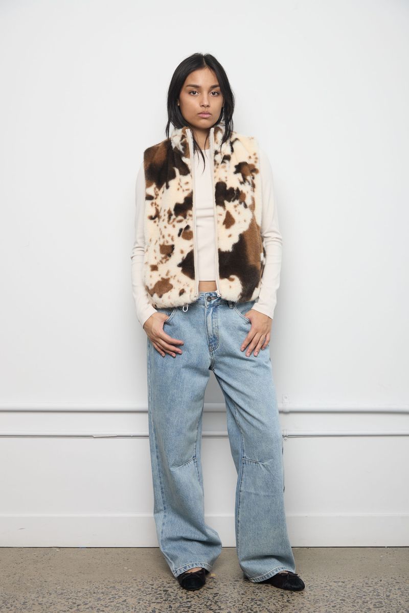 Kuwalla Murra Faux Fur Vest