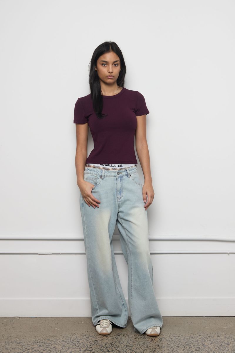 Kuwalla Plush Rib Tee