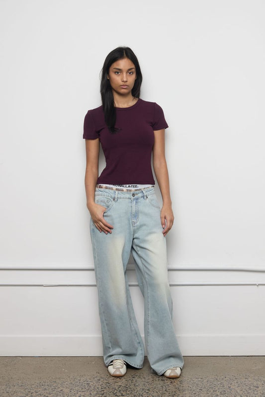 Kuwalla Plush Rib Tee