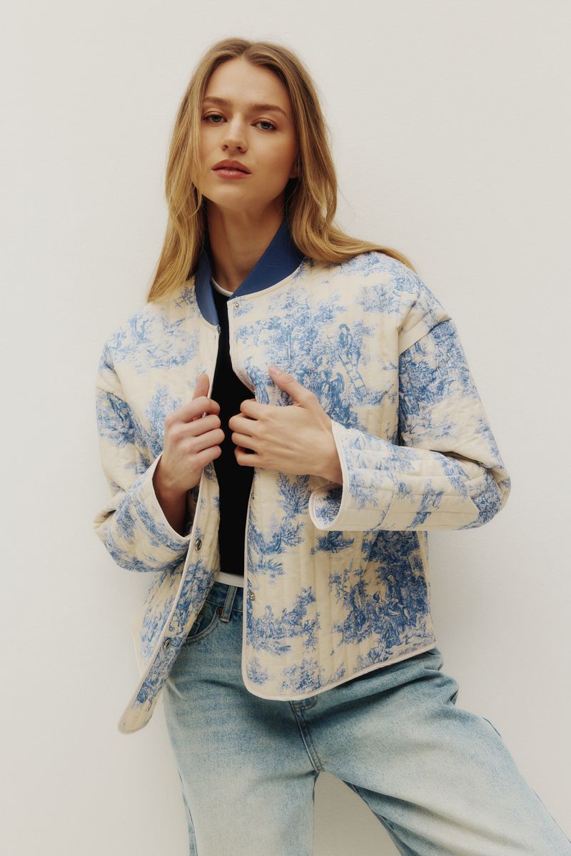 Kuwalla Porcelain Quilt Jacket