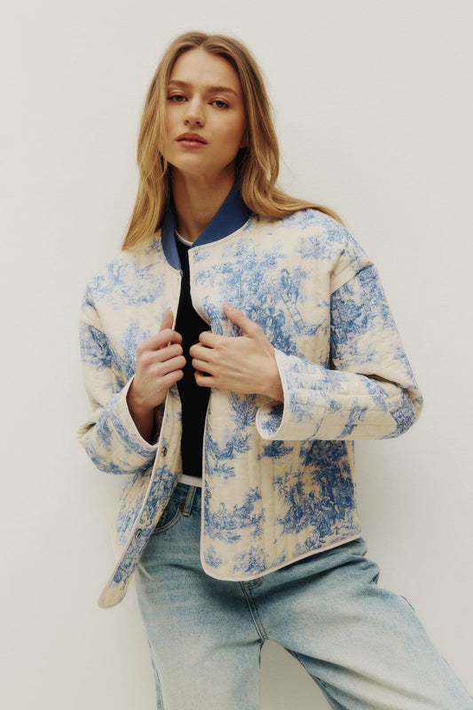 Kuwalla Porcelain Quilt Jacket