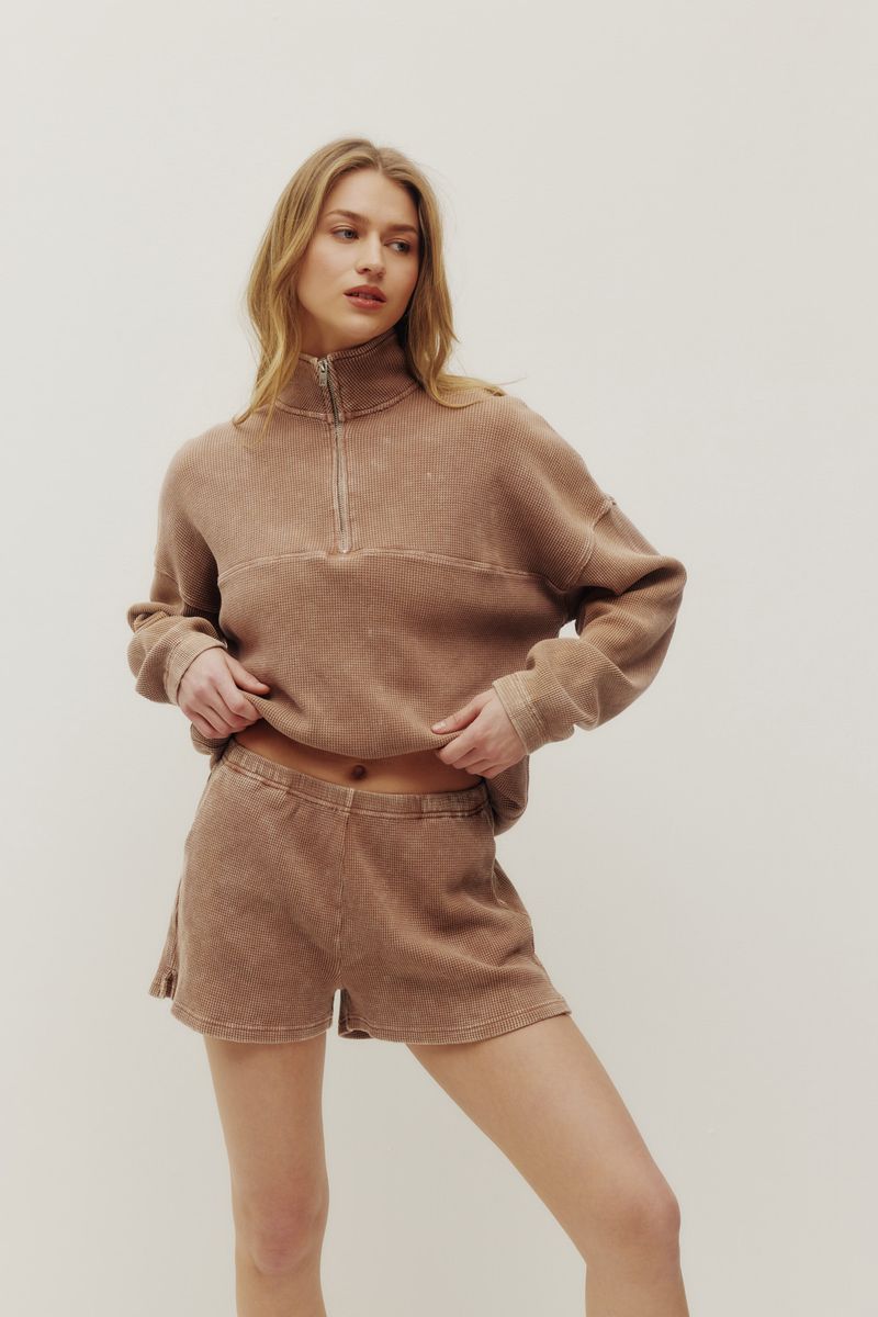 Kuwalla Tyla Waffle Shorts
