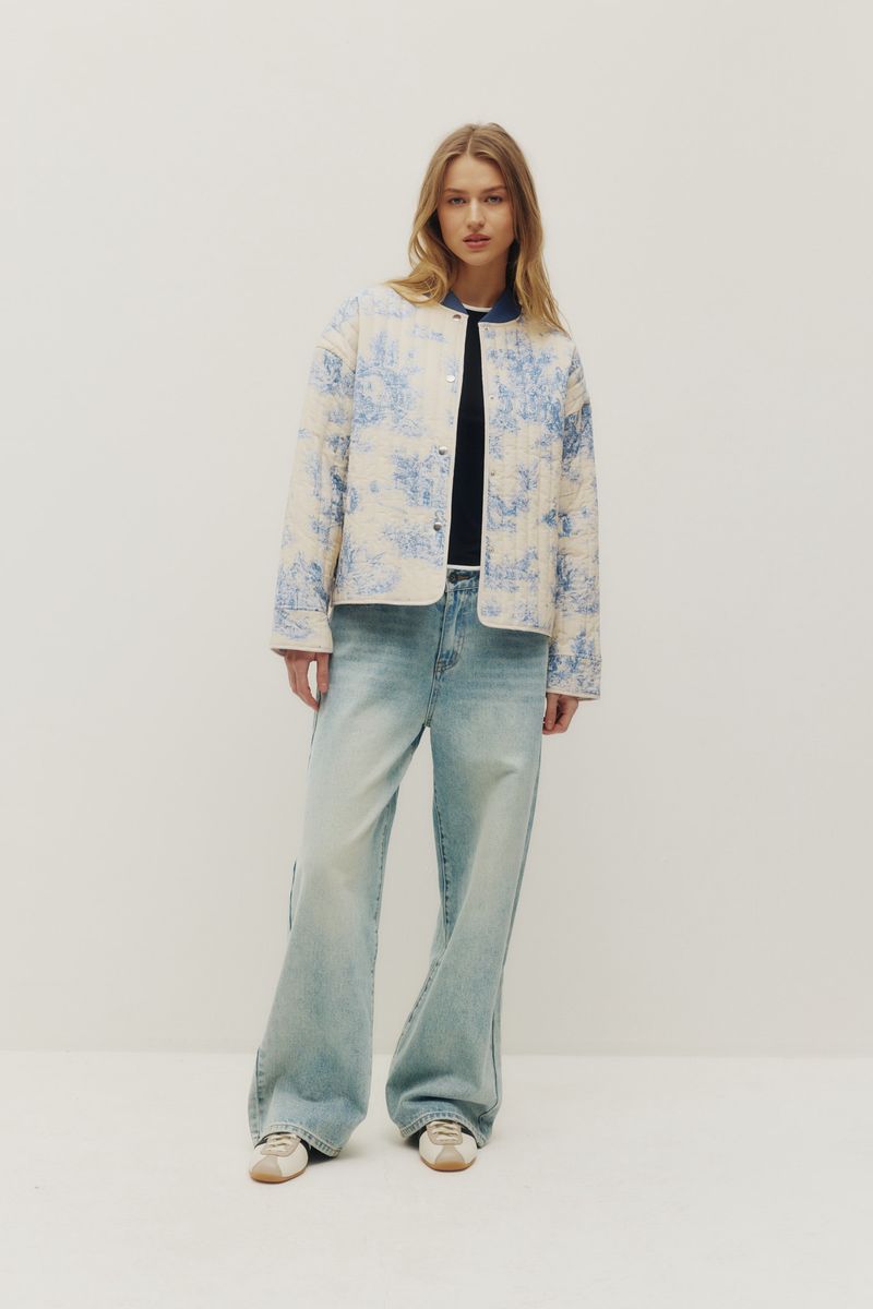 Kuwalla Porcelain Quilt Jacket
