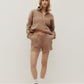 Kuwalla Bailey Waffle Zip Up