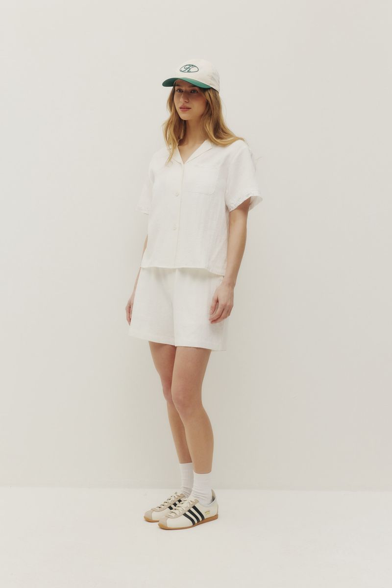 Kuwalla Lace Linen Shirt