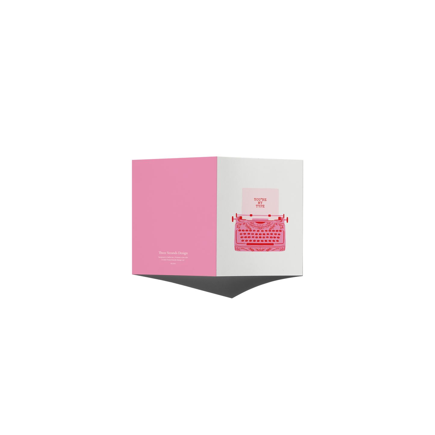 You’re My Type Typewriter Love Card Romantic Pun Card