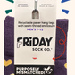 Men’s Funny Hockey Mid-Calf Scene Socks