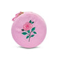 Living Royal Velvet Jewelry Zip Case Rose