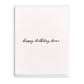 Birthday Love - Letterpress Birthday Greeting Card