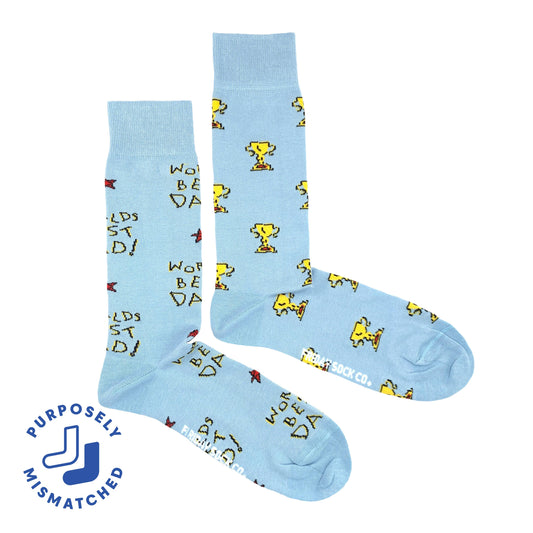 Men's Worlds Best Dad Mid-Calf Socks
