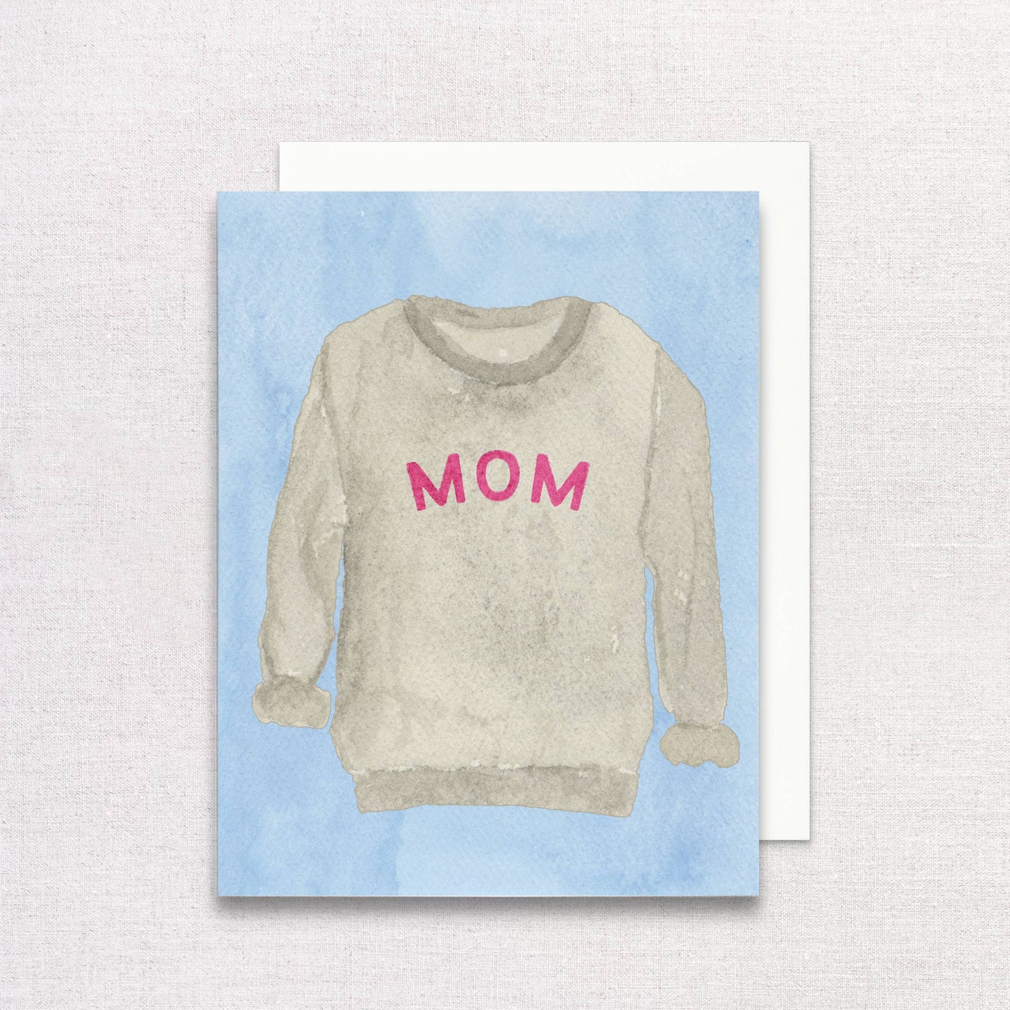 Mom Sweatshirt Greeting Card | Mother's Day Card