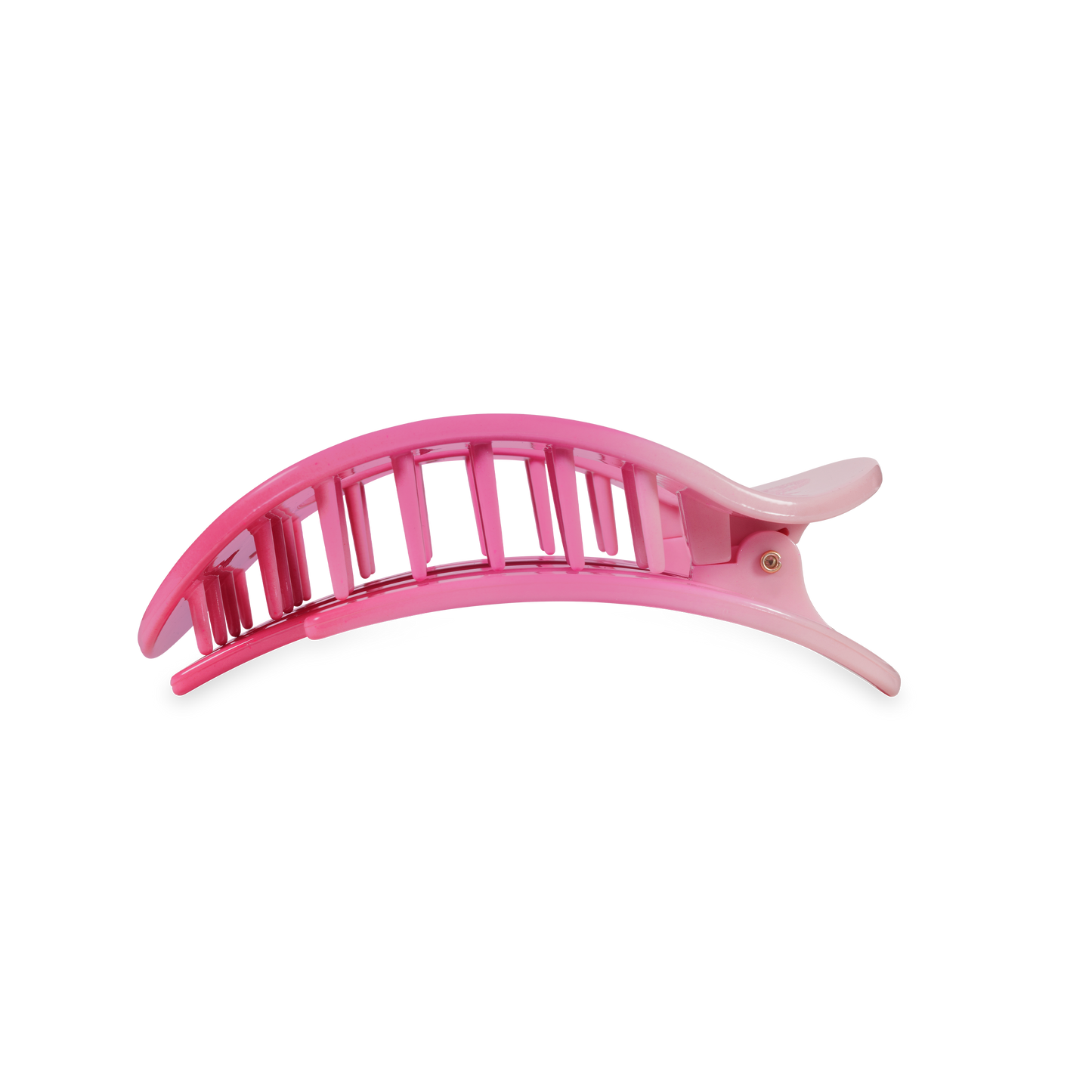 Flat Round Hair Clip | Large | Kiss & Tell