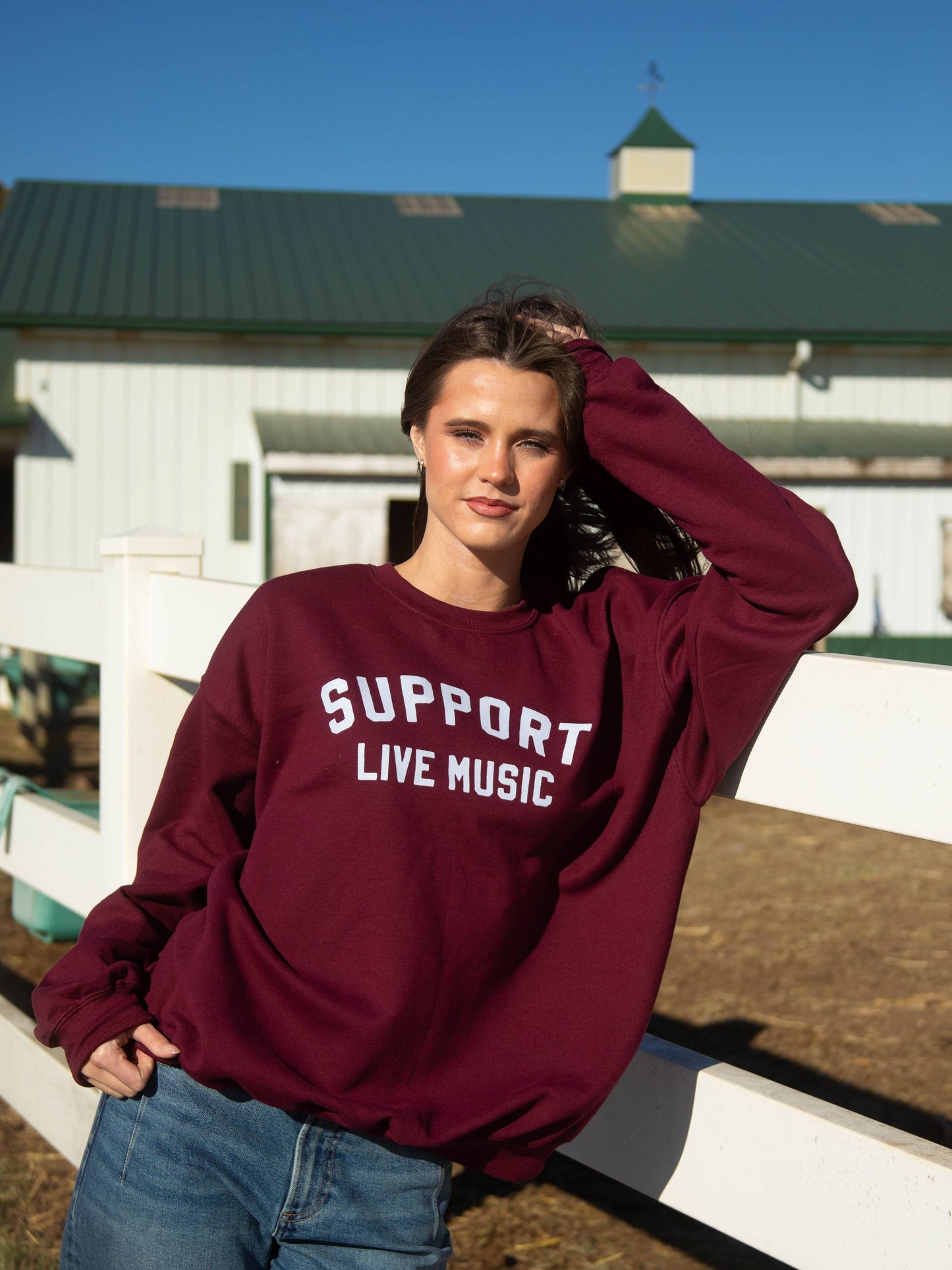Charlie Southern Country Music Makes You Live Longer Sweatshirt