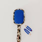 KAXI COW PRINT SCALP TO ENDS BRUSH