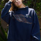 Lucky Duck Reversible Mockneck Sweatshirt